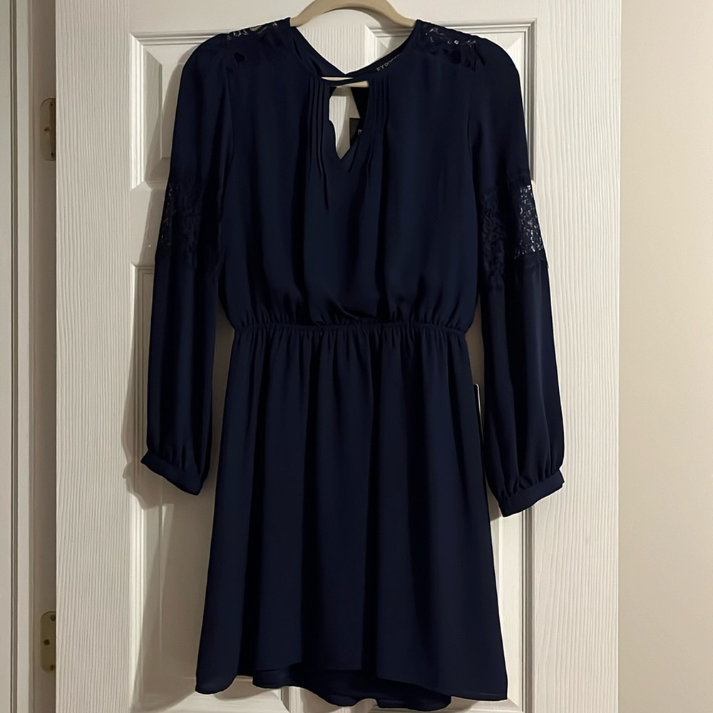 Navy Blue Dress